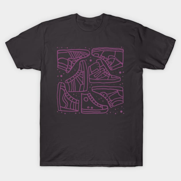 Sneaker pattern T-Shirt by am2c